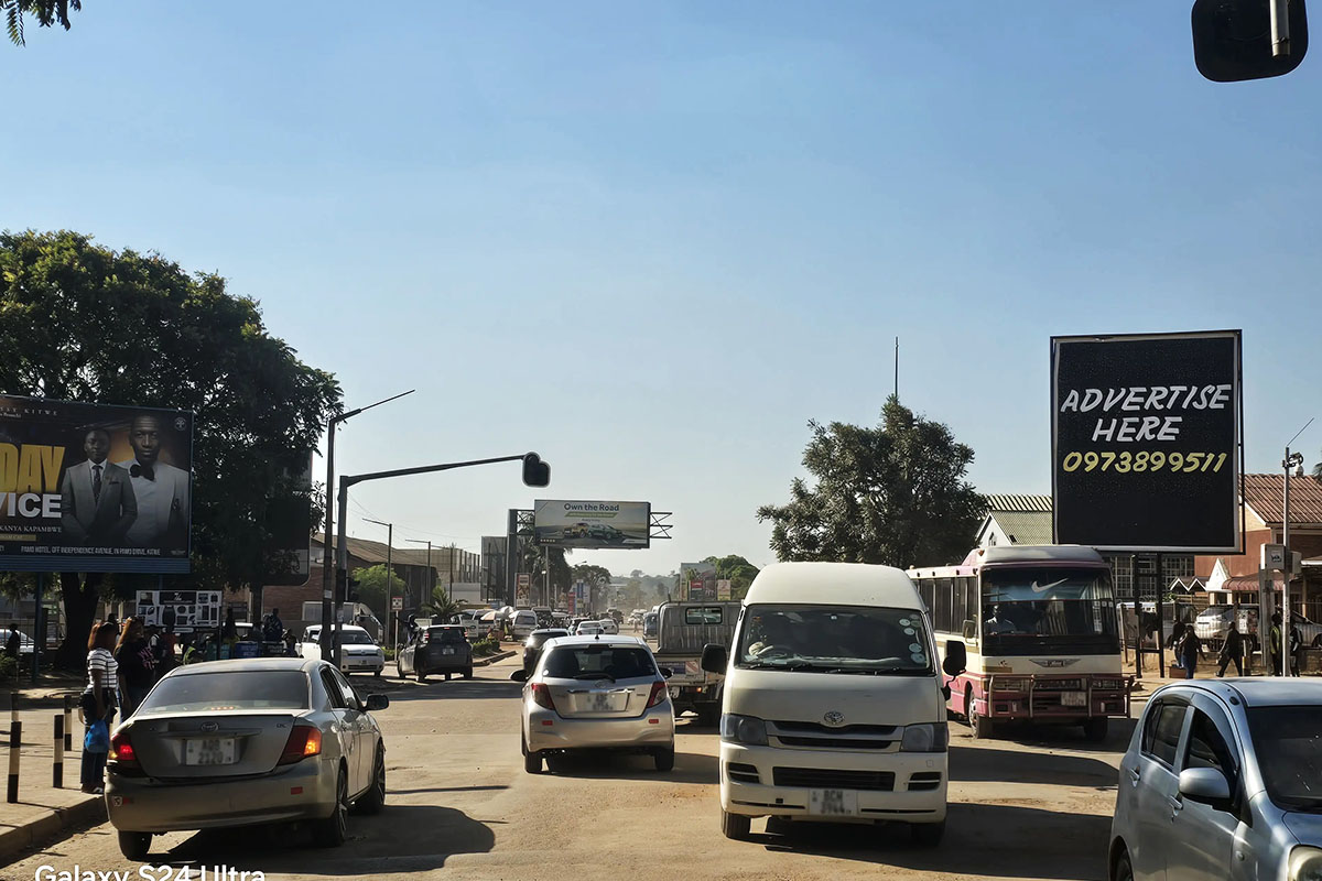 Intersection Near Nkana Mall, Kitwe
